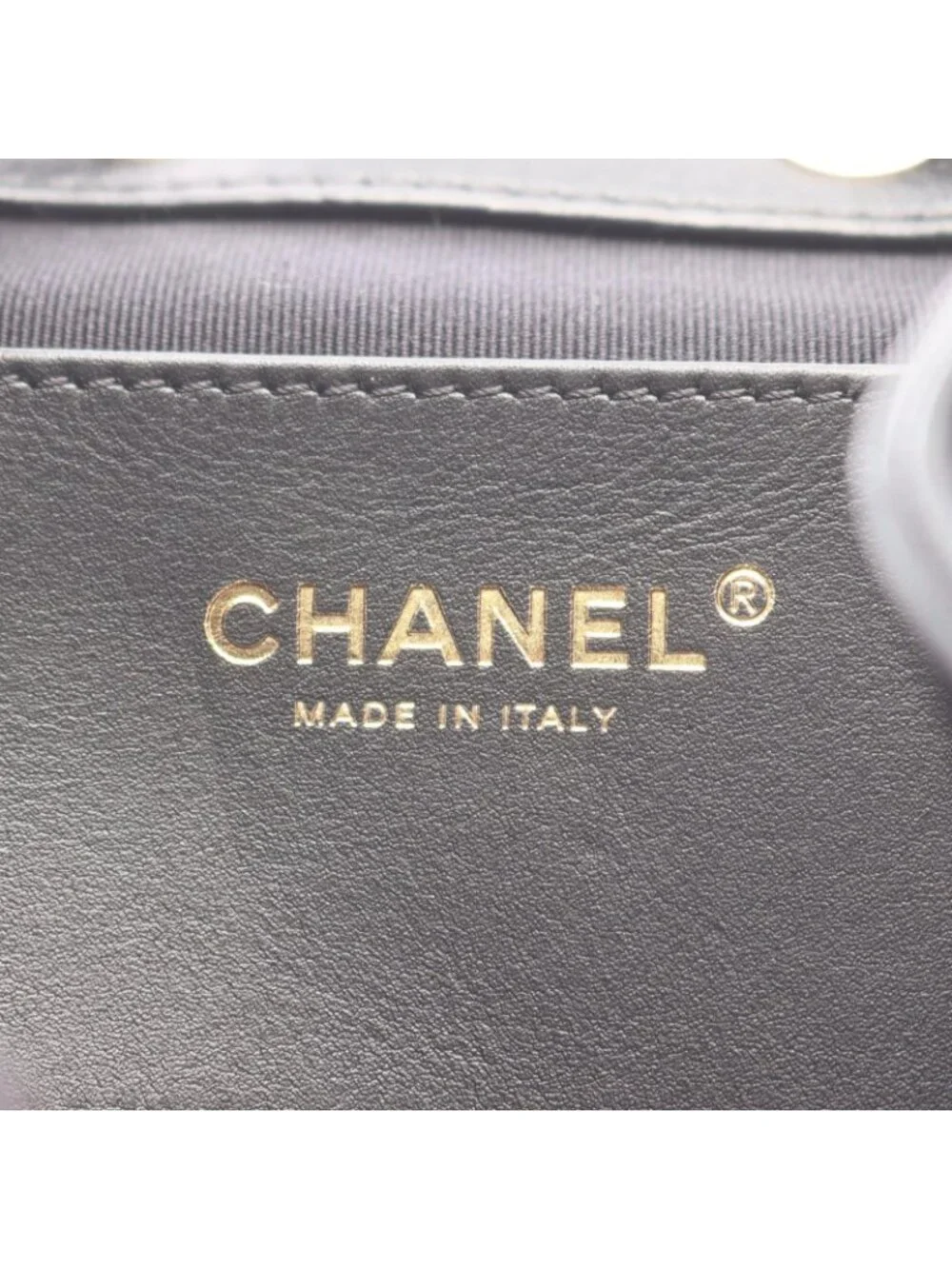 Chanel Backpack 19 Black Lambskin Quilted Small